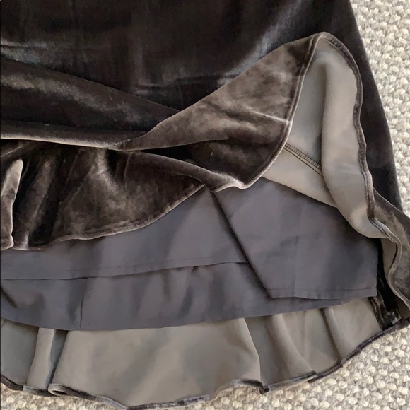 Madewell Velvet Ruffle Edge skirt - Picture 8 of 10